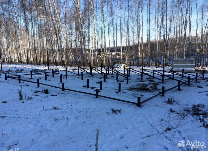 Винтовые сваи под ключ Фундамент на винтовых сваях