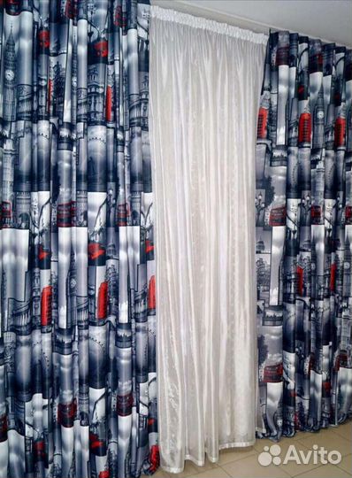 Шторы и тюль город