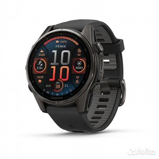 Garmin Fenix 8 Amoled 43 мм Sapphire