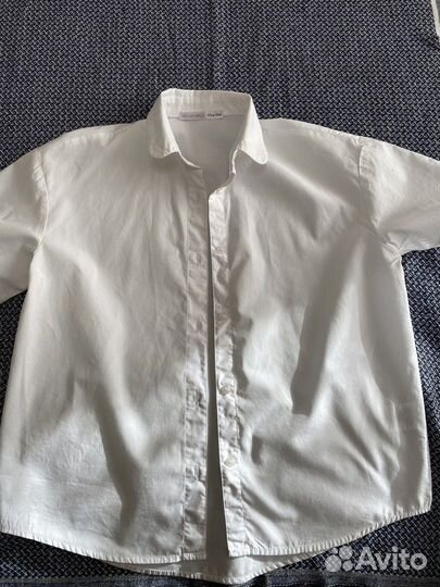 Рубашка для девочки школьная 9-10 лет