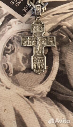 Якорная цепь серебро