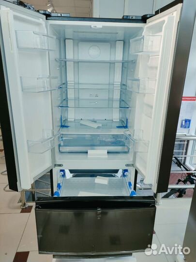 Черный многодверный холодильник Tomson 337 литров