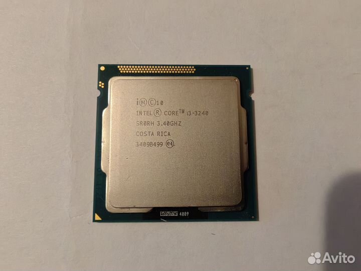 Процессор intel core i3 3240