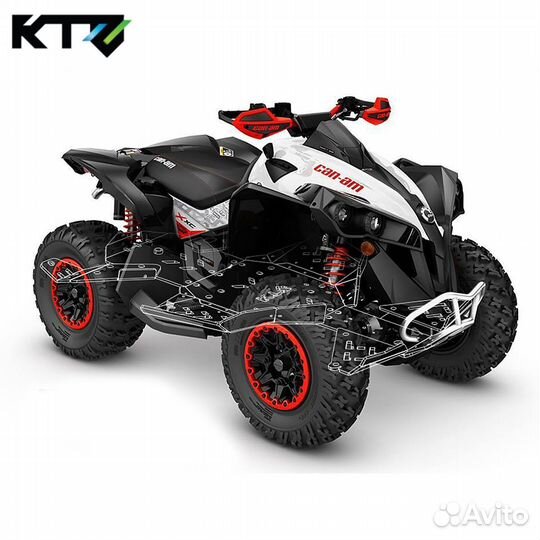 Защита днища на квадроцикл BRP Renegade G2 570 850