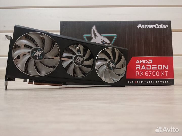 RX 6700 XT PowerColor Hellhound 12 GB Видеокарта