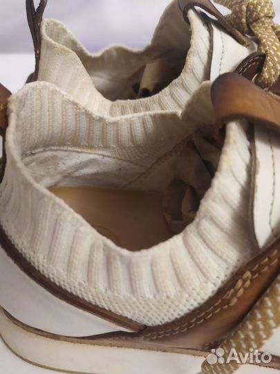 Massimo Dutti кожаные кроссовки
