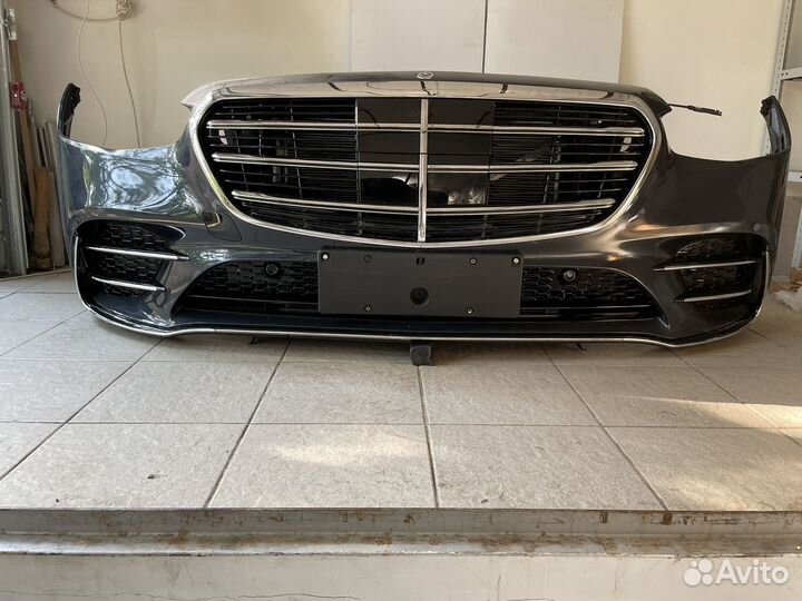 Передняя панель в сборе Mercedes W223 ноускат 223