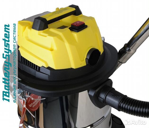 Пылесос аккумуляторный Hanskonner hbvc1820 1Batter