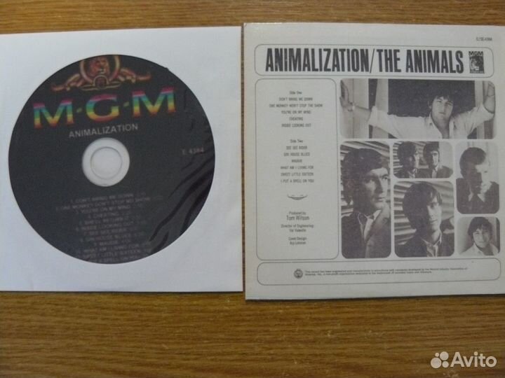 CD The Animals, Cream, Kansas