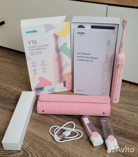 Зубная щетка usmile Y1S Pink/Green