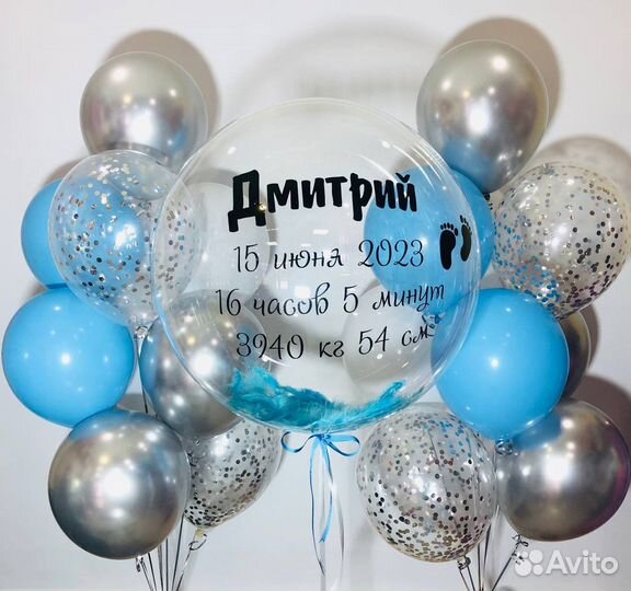 Воздушные шары, стильные композиции, украшения зал