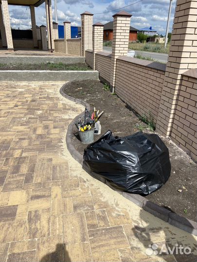 Укладка тротуарной плитки