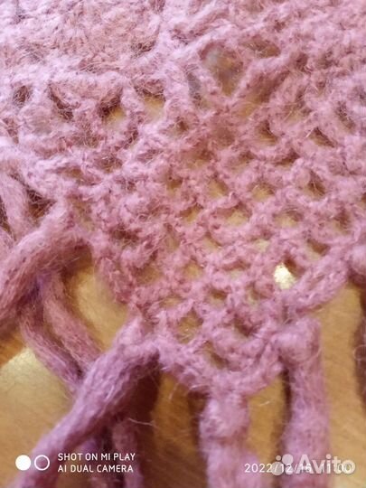 Шарфики и палантины, шали теплые