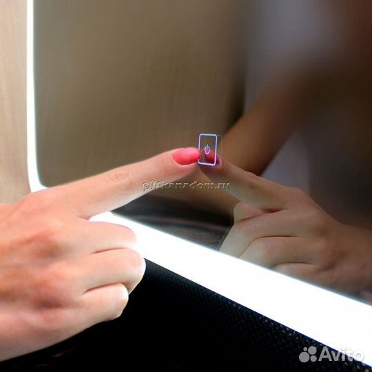 Зеркало Континент Aralia LED 800x600 с подсветкой с сенсорным выключателем злп473