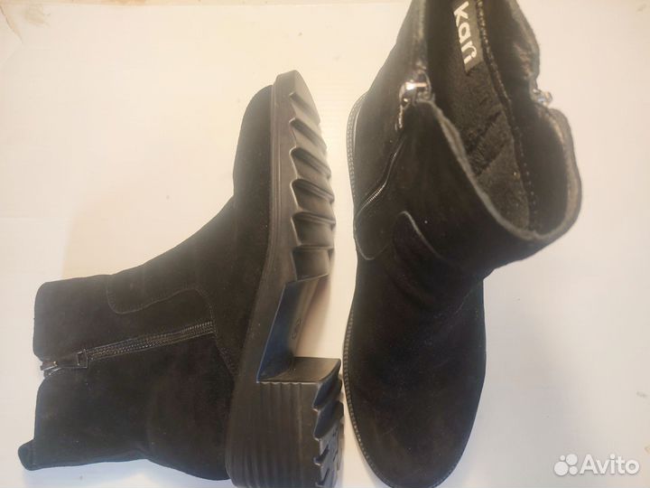 Сапоги женские натуральная кожа 40