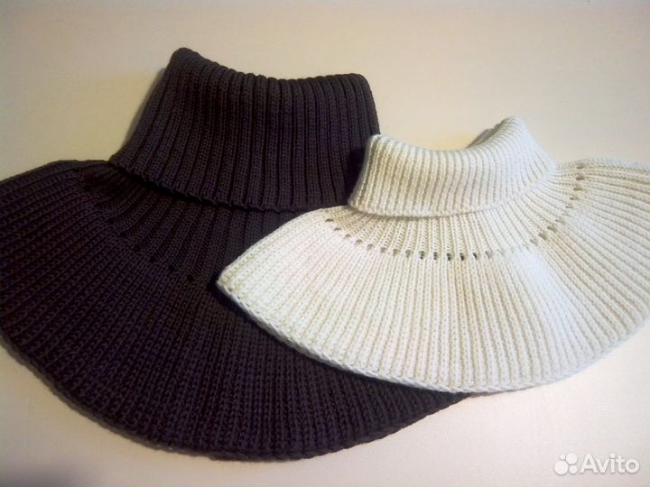 Косынка вязаная из пуха норки