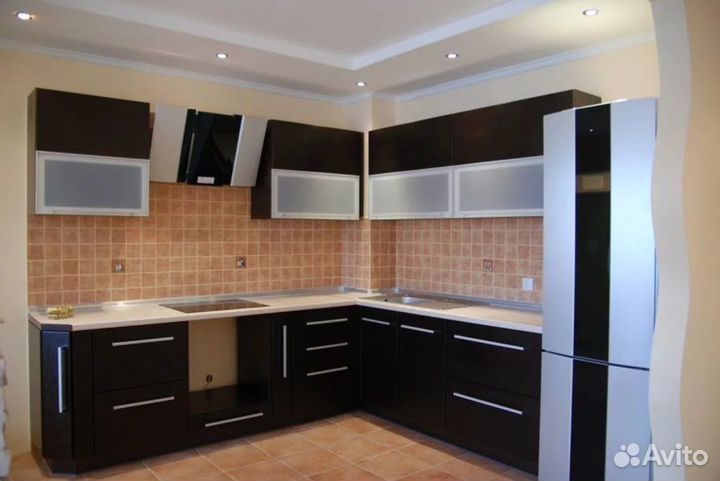 Угловые кухни на заказ. Мод 11370