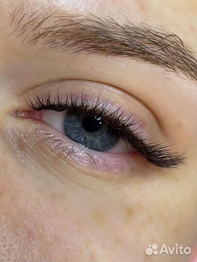 Наращивание ресниц/брови