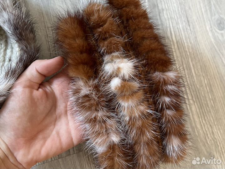 Повязка на голову меховая