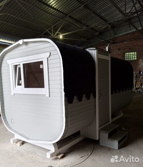 Готовая баня Квадро баня