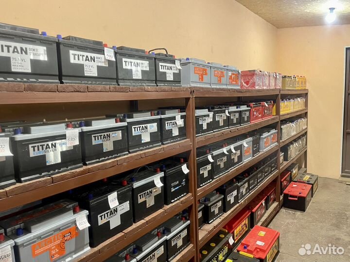 Аккумуляторы новые и Б/У 42Аh–110Ah