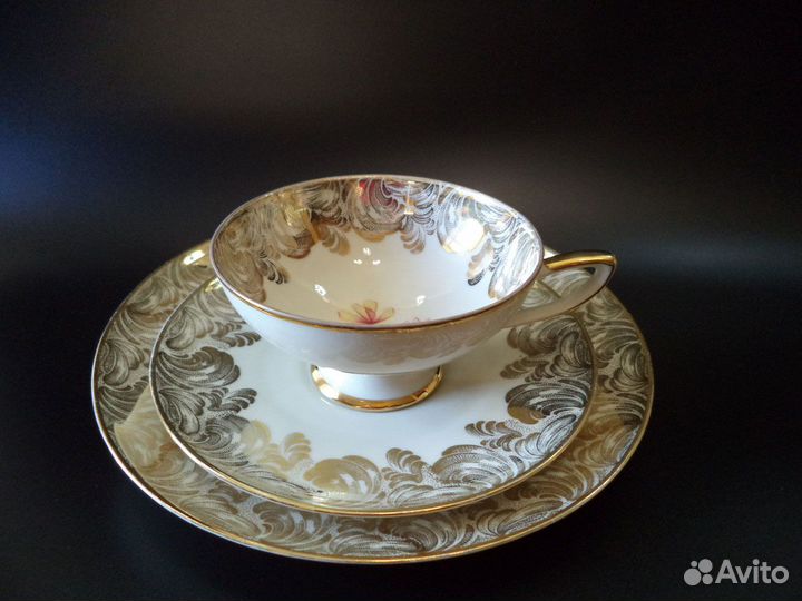 Чайное трио фарфор Германия