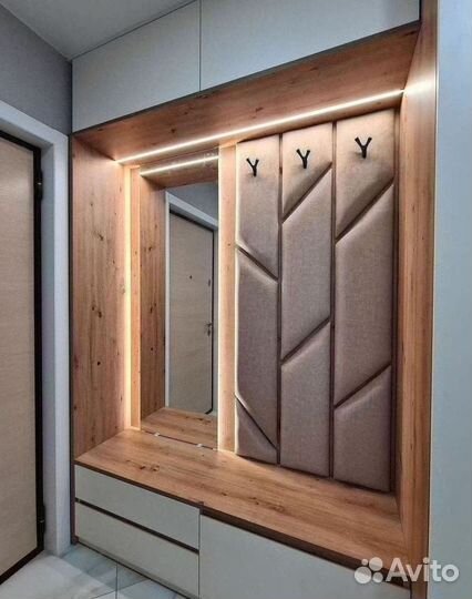 Шкаф в прихожую по индивидуальным размерам