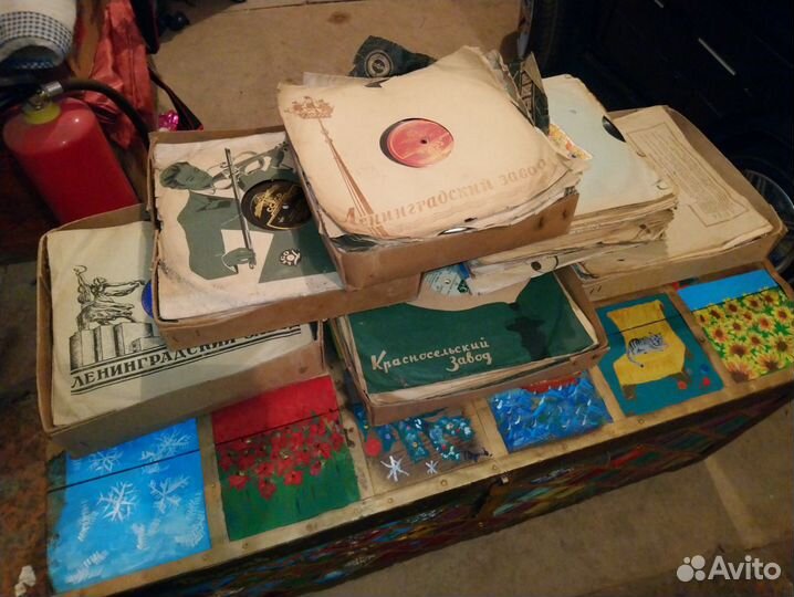 Пластинки для патефона. СССР РСФСР