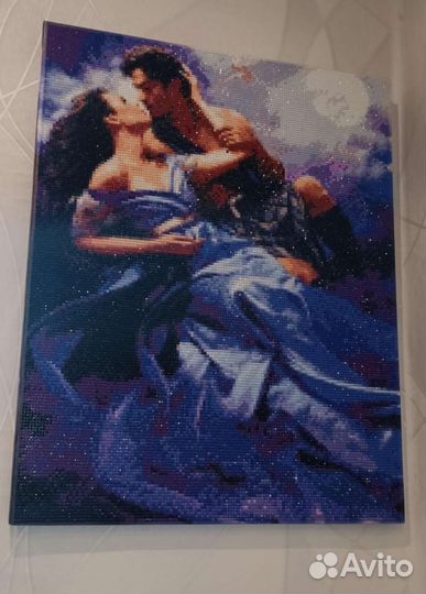 Алмазная мозаика готовая на подрамнике 40х50