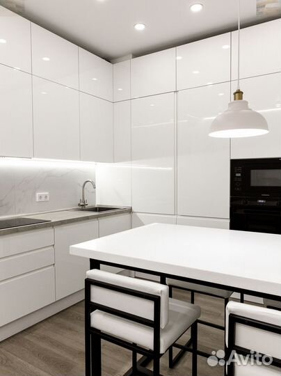 Кухня Угловая Белая с доставкой