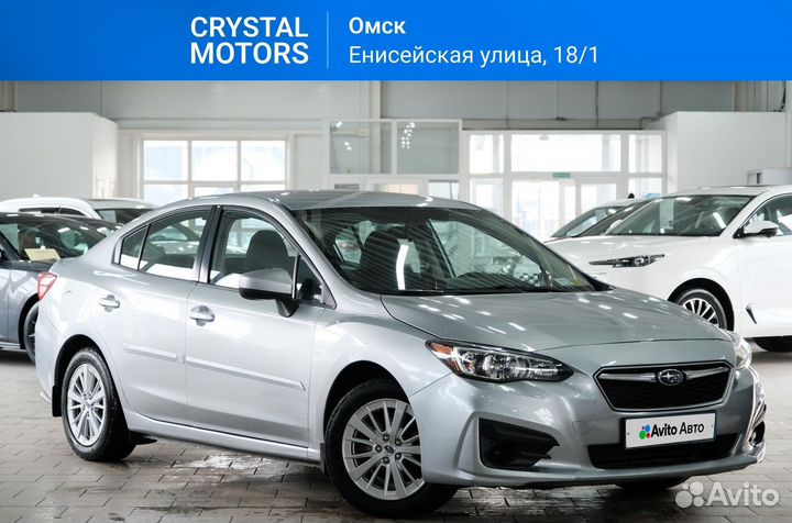 Subaru Impreza 2.0 CVT, 2017, 103 300 км