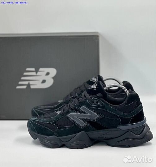 Кроссовки New Balance 9060 Black (Арт.94938)