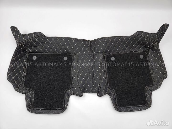 Коврики из эко-кожи + ковролин 5D Camry 2006-2011г