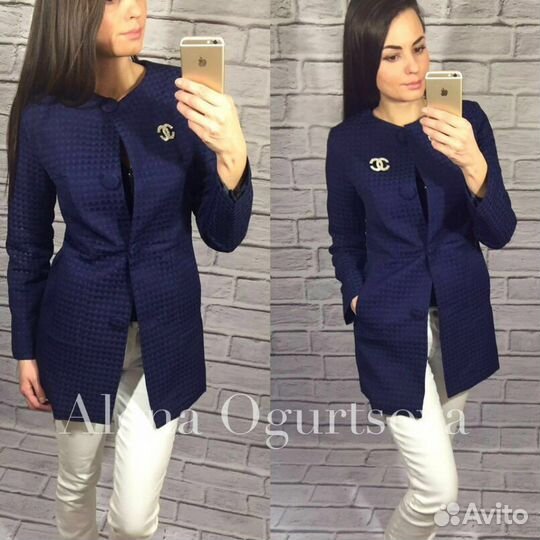 Новый пиджак удлиненный