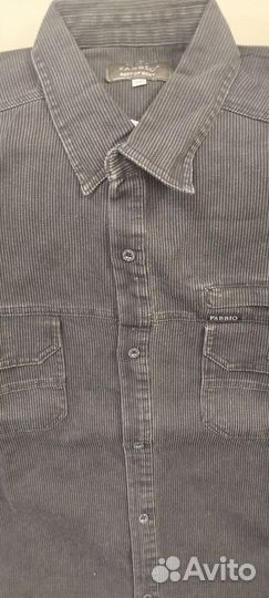 Мужская вельветовая рубашка