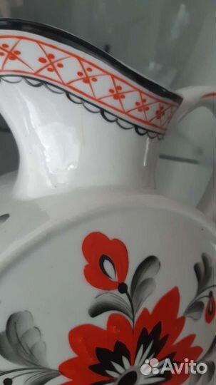 Фарфоровый кувшин СССР