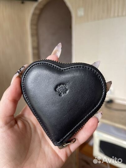 Кошелек маленький натуральная кожа