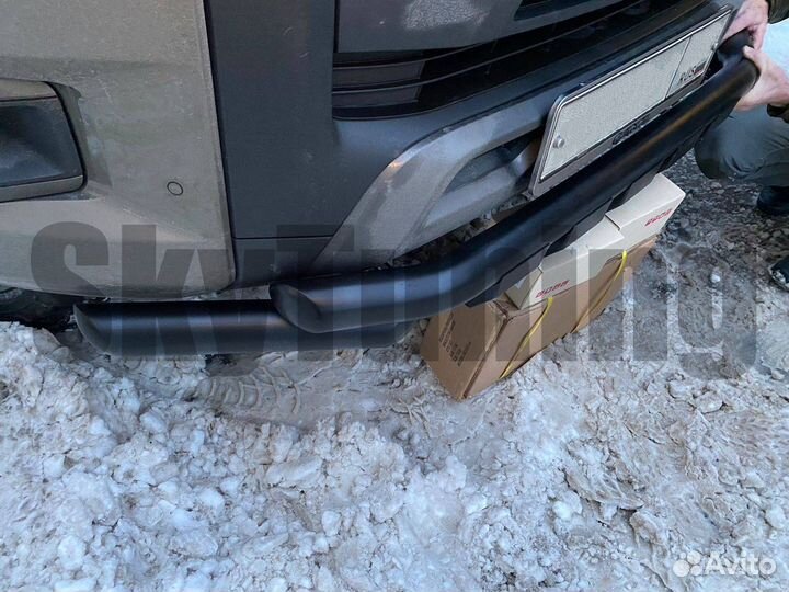 Защита бампера Toyota Hilux Black Onyx