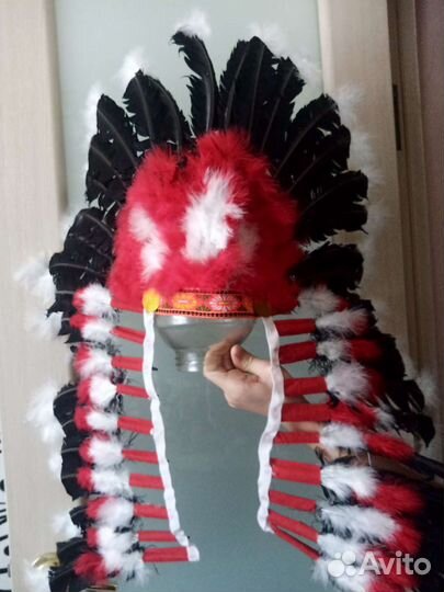 Карнавальная диадема индейца