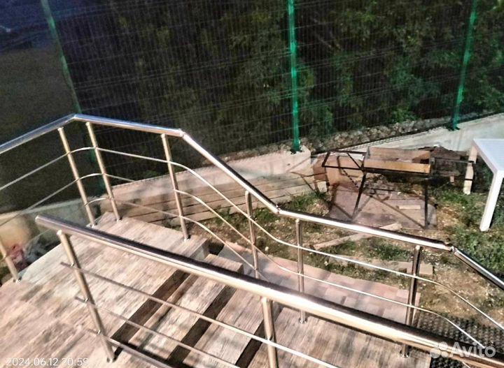 Перила из нержавеющей стали