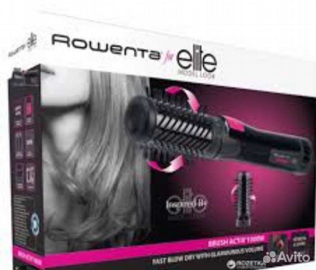 Фен щетка rowenta