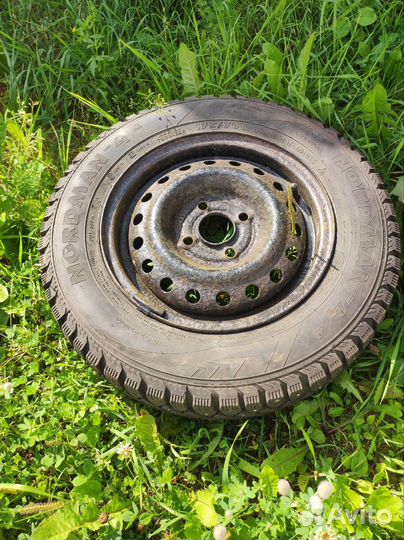 Штампованные диски r13 с зимней резиной