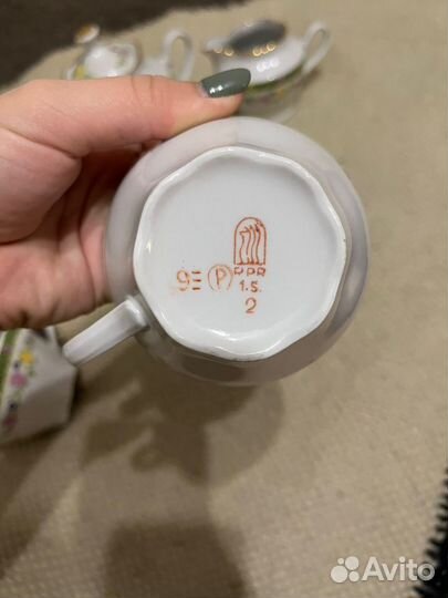 Сервиз чайный RPR Рижский Фарфор СССР