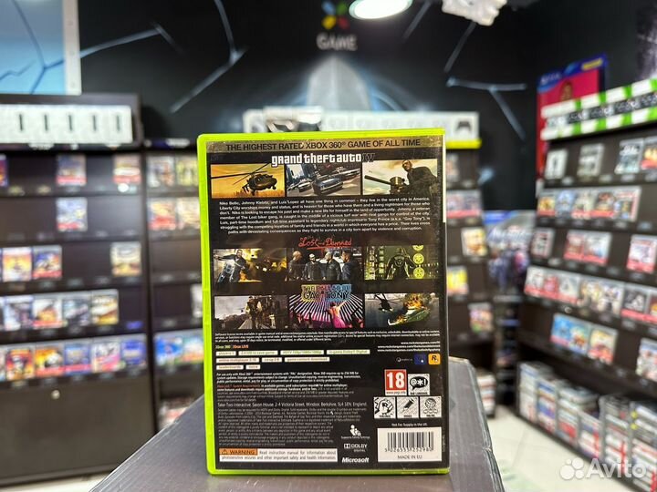 Игры для Xbox 360: GTA IV: The Complete Edition (3