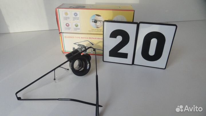 Очки лупа ювелира 20Х
