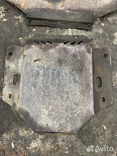 Металлическая защита двигателя passat b5+