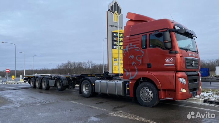 Водитель категории е контейнеровоз