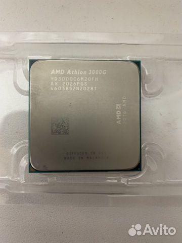 Процессор AMD Athlon 3000G, SocketAM4