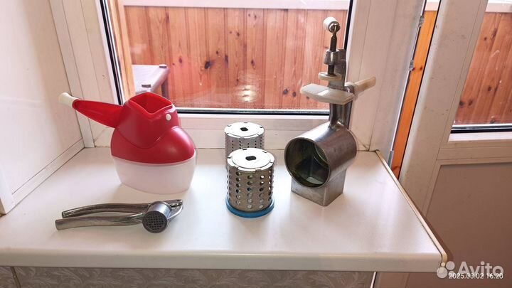 Шинковка ручная СССР, Терка Tupperware