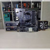 Комплект r5 5500+b550+32gb ddr4+кулер